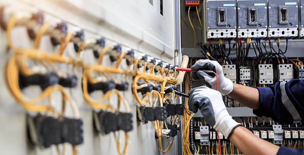 Professional Electrician technician working in Andale, KS